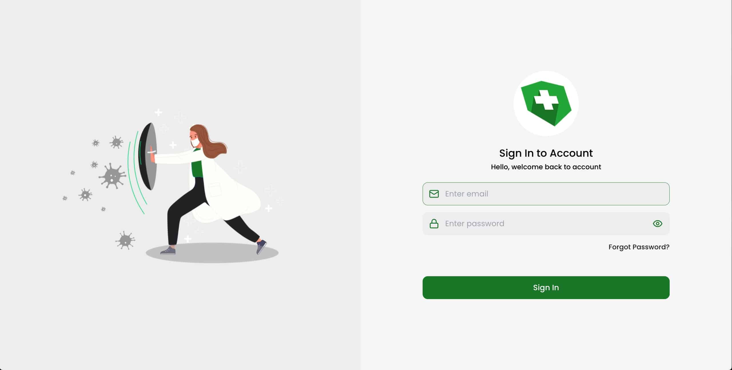 Virus shield app backend
