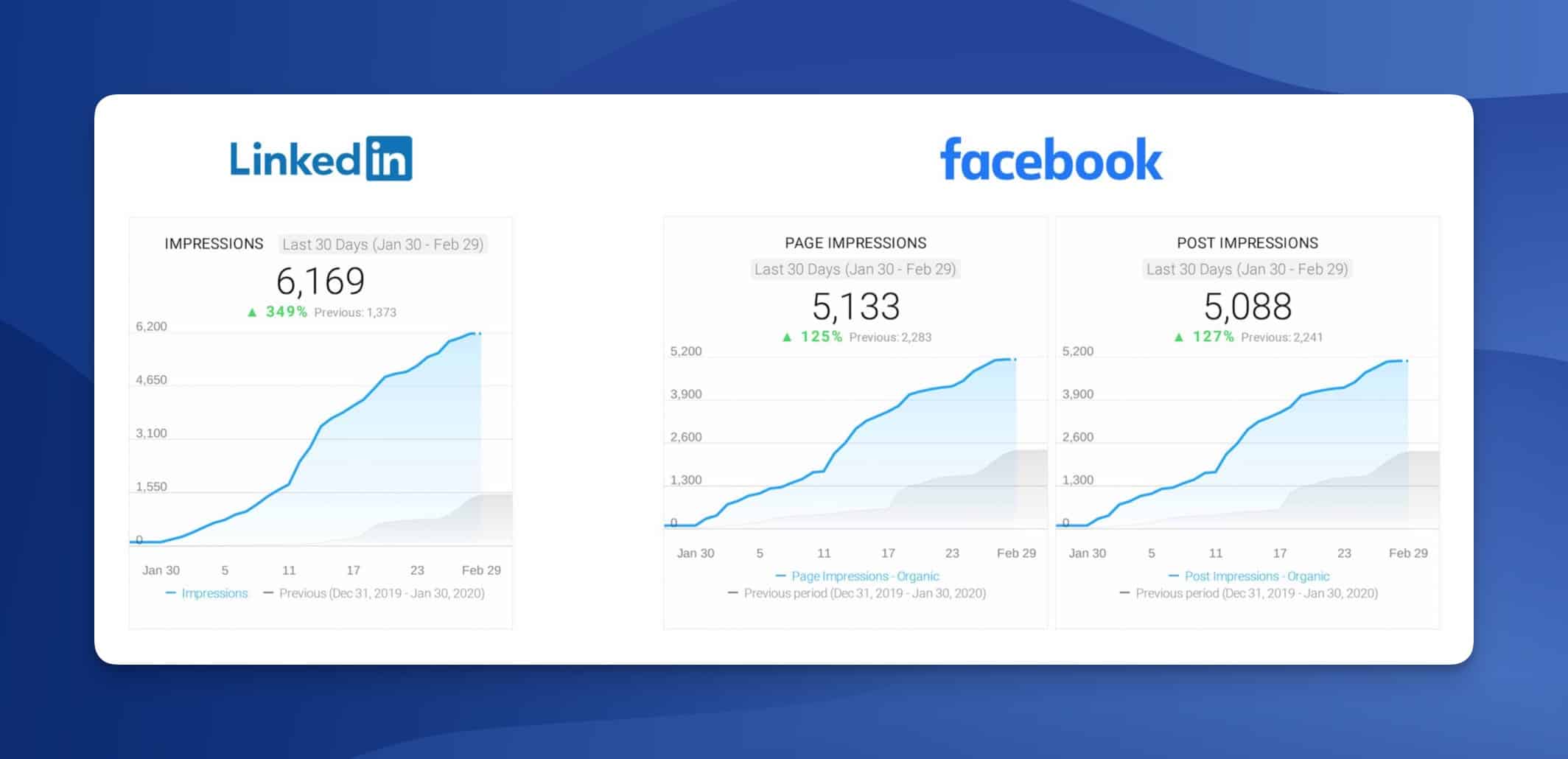 social media results