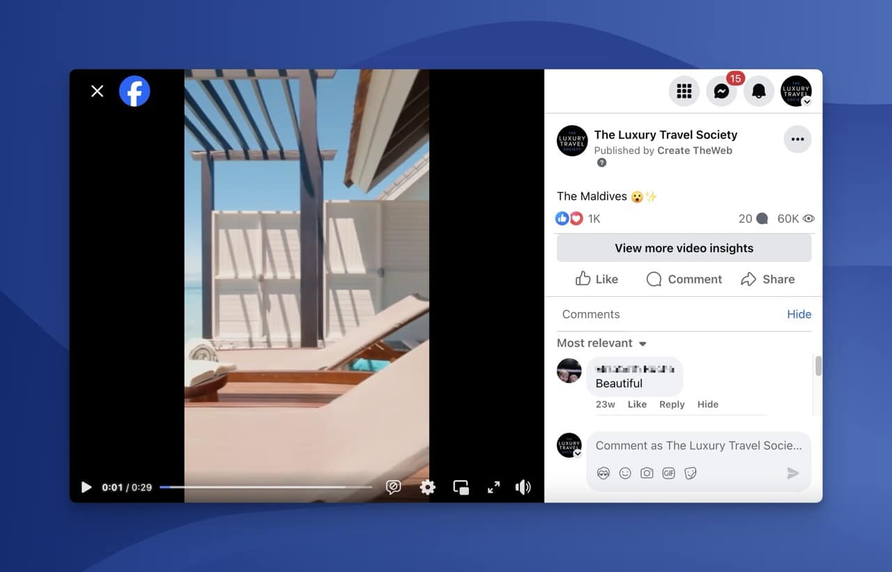 travel social media campaign