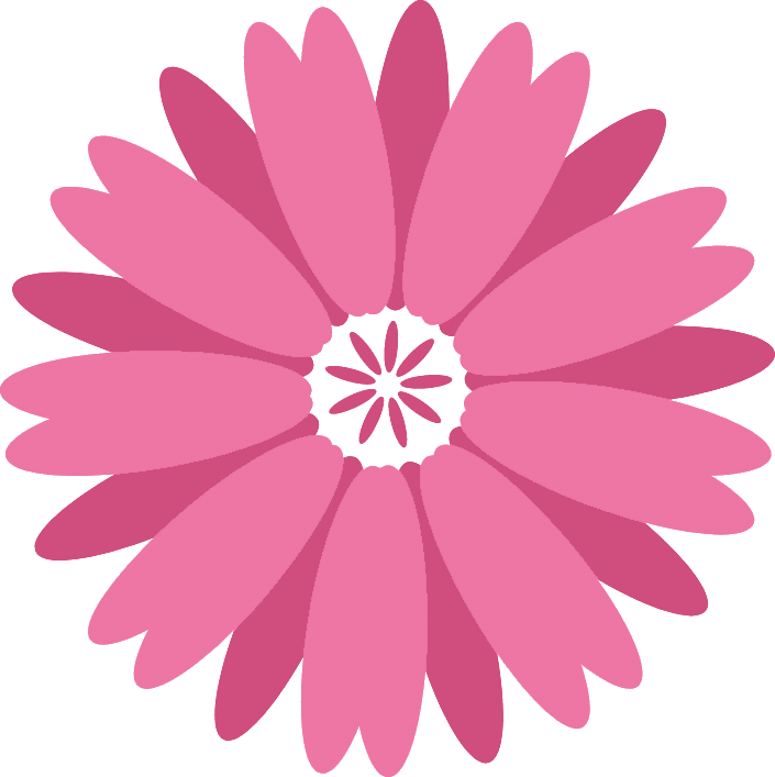 sweet pea floral design logo