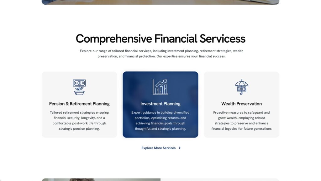 advance investments website