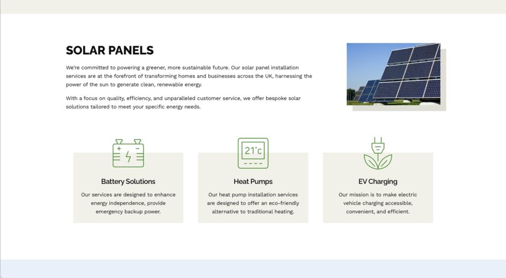 COOPS Renewables Website screenshot
